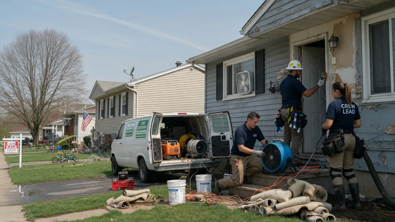 Flood Cleanup in Sunbright, TN near me
