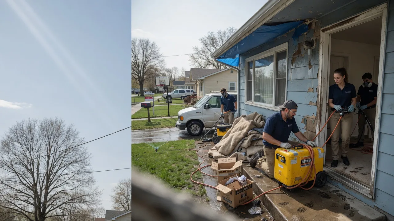 Basement Flood Cleanup in Sunbright, TN near me